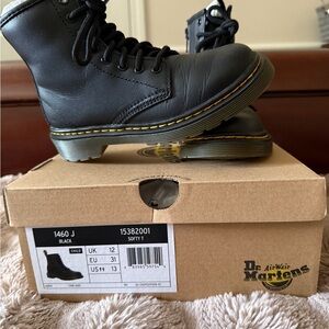 Dr. Martens Black 1460 J Boots